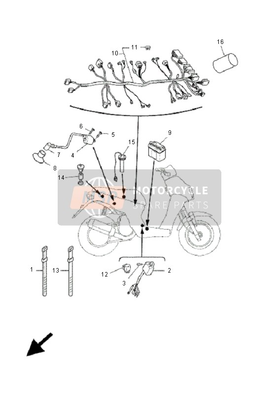 5BRH21510000, Fusible, Yamaha, 1